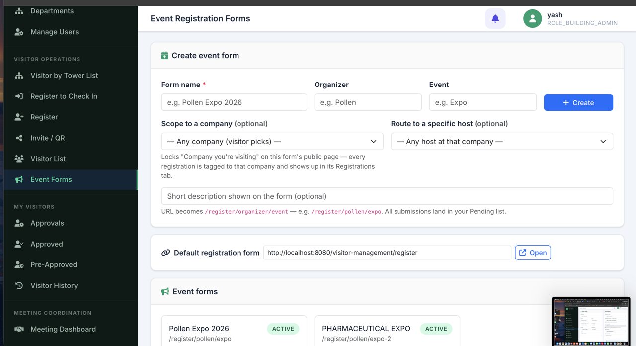 SignShield admin dashboard