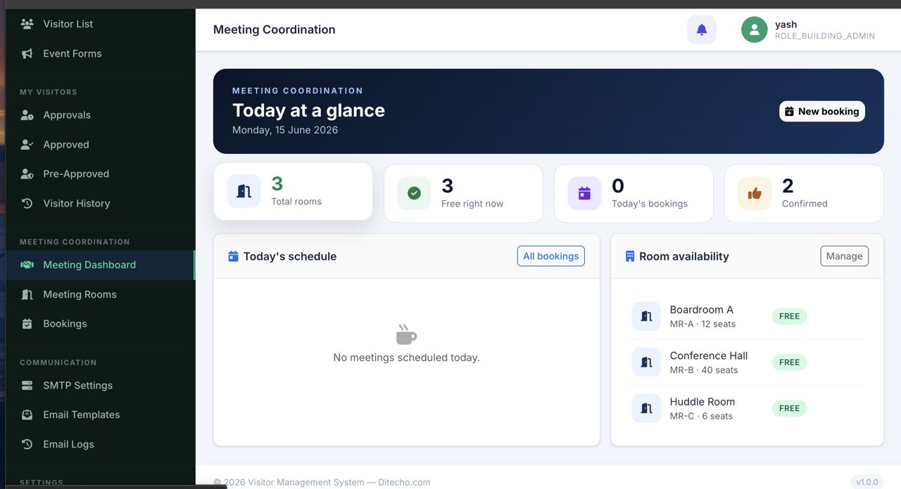 SignShield admin dashboard